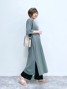 yasuno.【GLOBALWORK】さん（レディース・162cm）の夏コーディネート