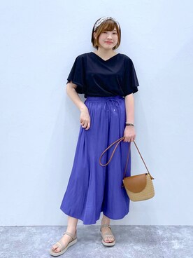 yasuno.【GLOBALWORK】さん（レディース・162cm）の春コーディネート