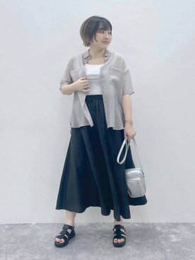 yasuno.【GLOBALWORK】さん（レディース・162cm）の春コーディネート