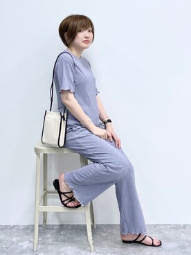 yasuno.【GLOBALWORK】さん（レディース・162cm）の夏コーディネート