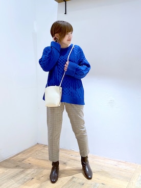 yasuno.【GLOBALWORK】さん(レディース・162cm)の冬コーディネート