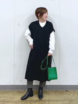 yasuno.【GLOBALWORK】さん（レディース・162cm）の秋コーディネート