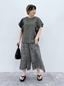 yasuno.【GLOBALWORK】さん（レディース・162cm）の夏コーディネート