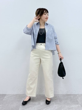 yasuno.【GLOBALWORK】さん（レディース・162cm）の夏コーディネート