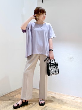 yasuno.【GLOBALWORK】さん(レディース・162cm)の夏コーディネート