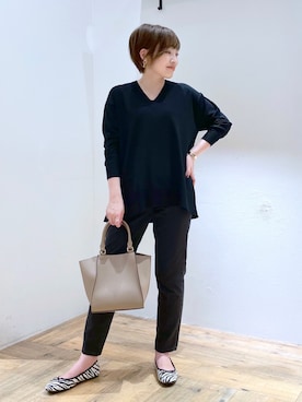 yasuno.【GLOBALWORK】さん(レディース・162cm)の秋コーディネート