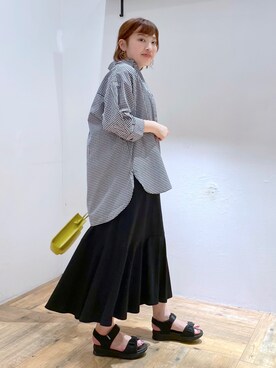 yasuno.【GLOBALWORK】さん（レディース・162cm）の夏コーディネート