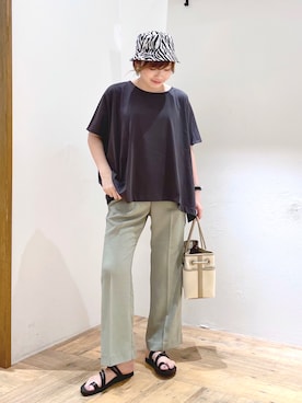 yasuno.【GLOBALWORK】さん（レディース・162cm）の夏コーディネート