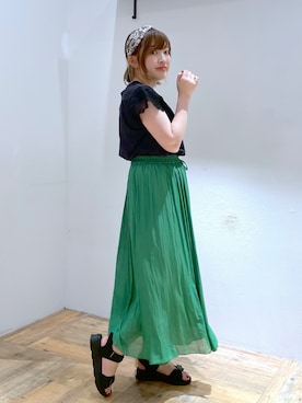 yasuno.【GLOBALWORK】さん（レディース・162cm）の夏コーディネート