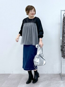 yasuno.【GLOBALWORK】さん(レディース・162cm)の秋コーディネート