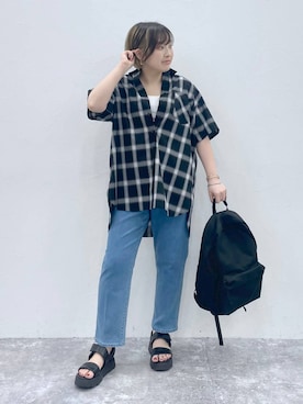 yasuno.【GLOBALWORK】さん（レディース・162cm）の春コーディネート