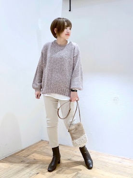 yasuno.【GLOBALWORK】さん（レディース・162cm）の冬コーディネート