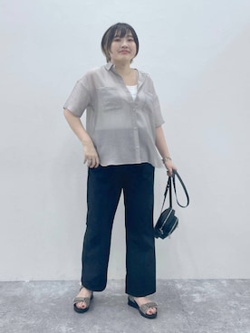 yasuno.【GLOBALWORK】さん（レディース・162cm）の春コーディネート