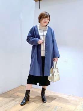 yasuno.【GLOBALWORK】さん(レディース・162cm)の冬コーディネート