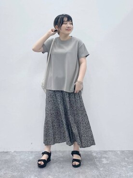 yasuno.【GLOBALWORK】さん（レディース・162cm）の夏コーディネート