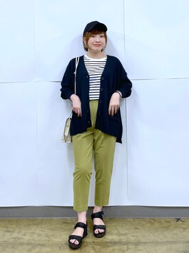 yasuno.【GLOBALWORK】さん(レディース・162cm)の春コーディネート