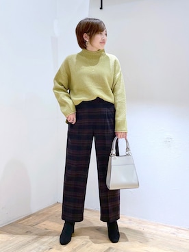 yasuno.【GLOBALWORK】さん(レディース・162cm)の秋コーディネート