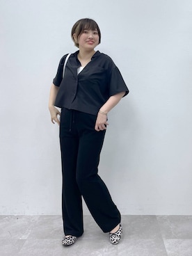 yasuno.【GLOBALWORK】さん（レディース・162cm）の夏コーディネート