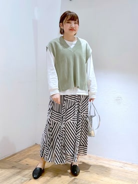 yasuno.【GLOBALWORK】さん（レディース・162cm）の春コーディネート