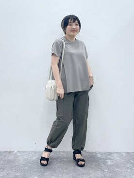 yasuno.【GLOBALWORK】さん（レディース・162cm）の夏コーディネート