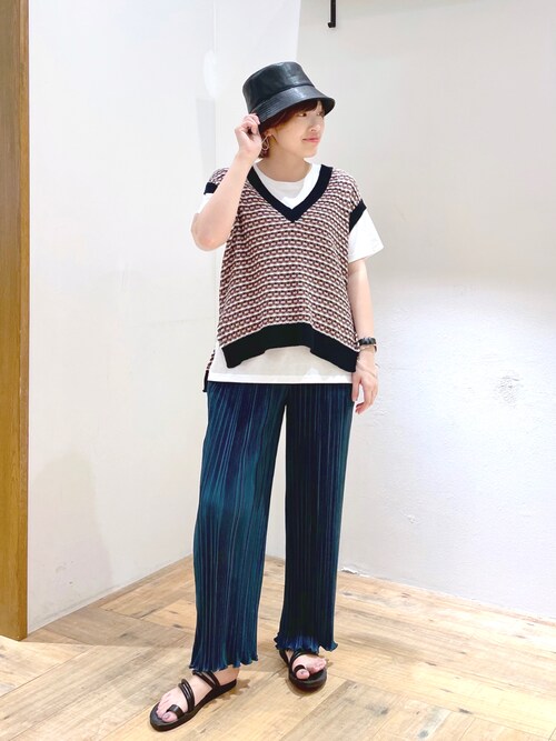 セール】プリーツイージーパンツ/217090（その他パンツ）｜GLOBAL WORK