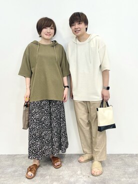 yasuno.【GLOBALWORK】さん(レディース・162cm)の夏コーディネート