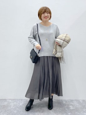 yasuno.【GLOBALWORK】さん(レディース・162cm)の冬コーディネート