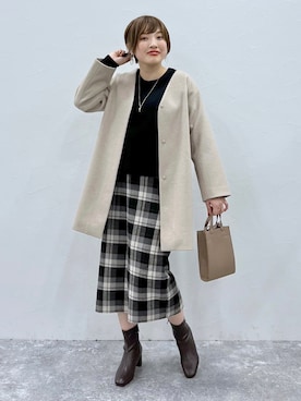 yasuno.【GLOBALWORK】さん（レディース・162cm）の秋コーディネート