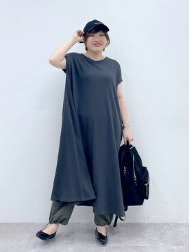 「アイテム（ワンピース/ドレス）」を使った、yasuno.【GLOBALWORK】さん（レディース・162cm・30代）の春コーディネート