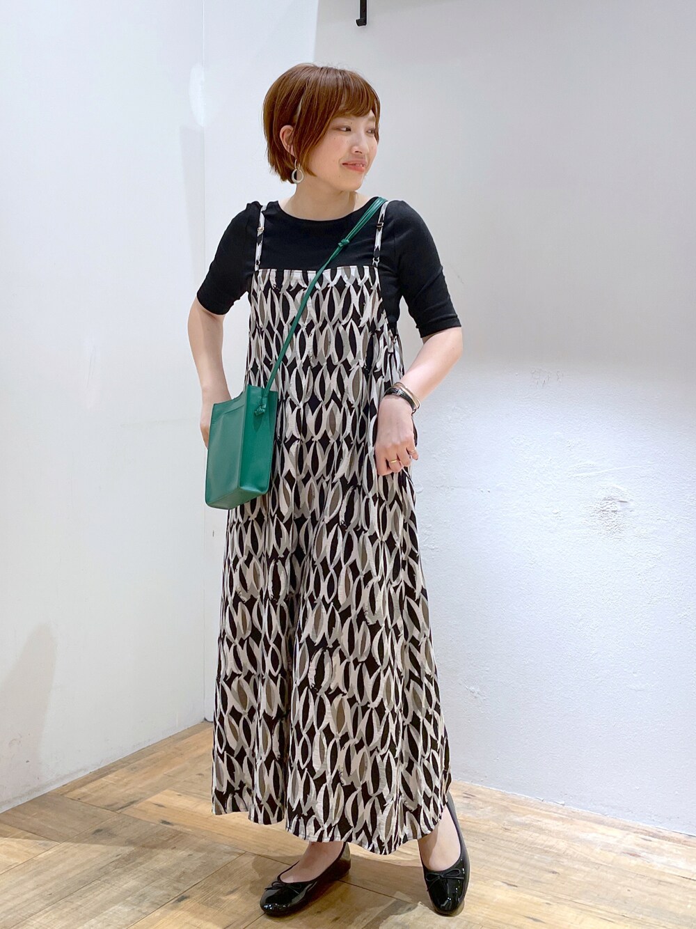 ハグオーワー＊カラムカリプリント＊ボヘミアンワンピース＊美品＊2024＊サイズ2 LEPSIM（レプシィム）の「アソート柄ロングワンピース 215409