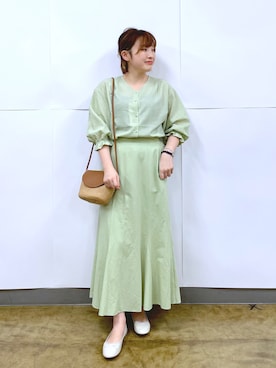 yasuno.【GLOBALWORK】さん(レディース・162cm)の春コーディネート