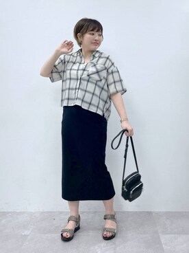 yasuno.【GLOBALWORK】さん(レディース・162cm)の夏コーディネート