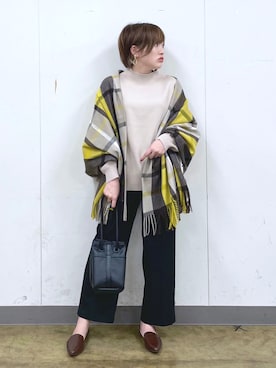 yasuno.【GLOBALWORK】さん（レディース・162cm）の秋コーディネート