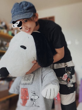 「BACK BONE（バックボーン）のアイテム」を使った、がゆさん（レディース・152cm）の夏コーディネート