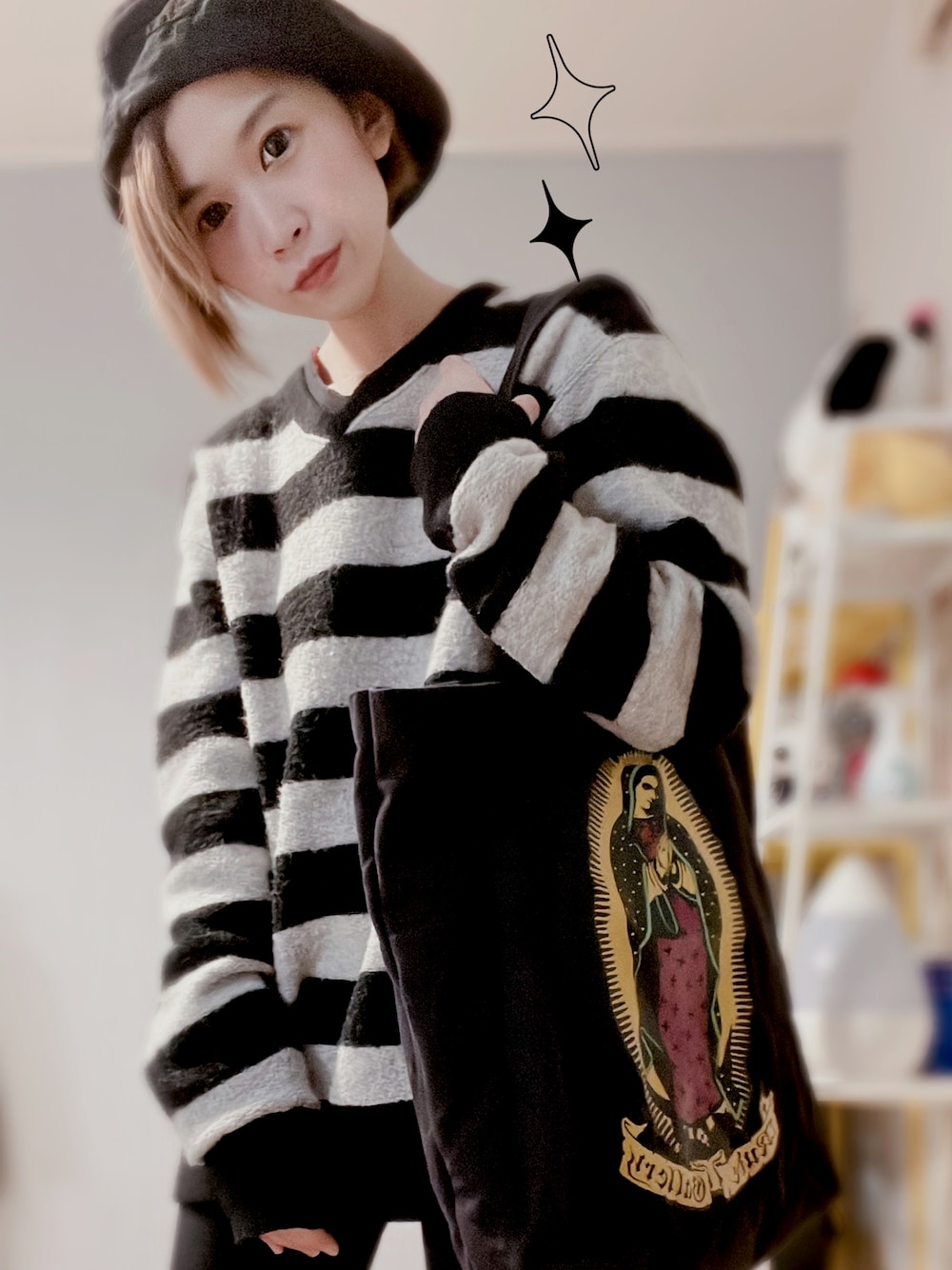 RUDE GALLERY 黒 キャスケット 1638191040_1000.jpg