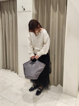 「Te chichi（テチチ）のアイテム（その他シューズ）」を使った、みかさん（レディース・155cm）の春コーディネート