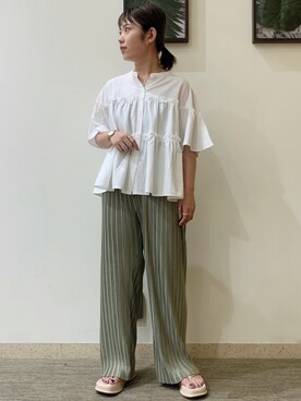 yukinoさん（レディース・157cm）の夏コーディネート