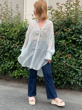 yukinoさん（レディース・157cm）の夏コーディネート