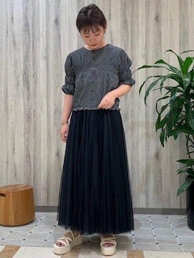 yukinoさん（レディース・157cm）の夏コーディネート