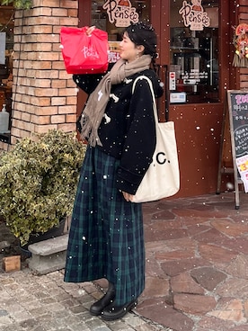 おはなさん（レディース・168cm）の冬コーディネート