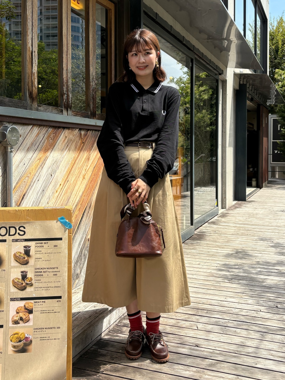 おはな｜Timberlandのモカシン/デッキシューズを使ったコーディネート