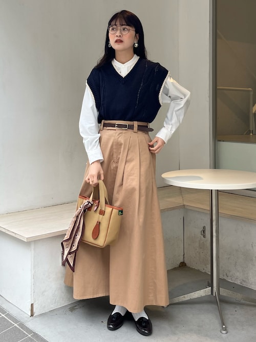 THE SHINZONE SLENDER LEATHER BELT 15AMSIT55（ベルト）｜THE
