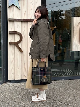 「Timberland（ティンバーランド）のアイテム」を使った、おはなさん（レディース・168cm）の冬コーディネート