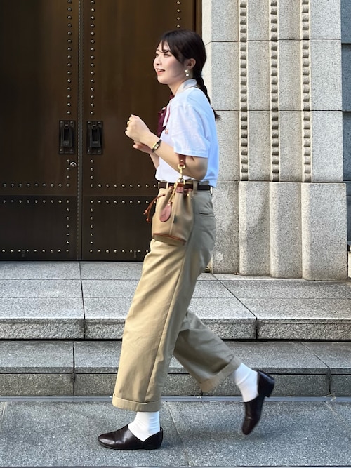 Maison Kitsuneのトップスを使ったコーディネート(ZOZOTOWN