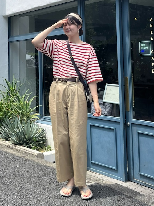 ZOE ベルト 25SS】MEN ZURENレザーベルト ネイビー 071799880