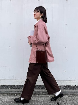 「Scye（サイ）のアイテム」を使った、おはなさん（レディース・168cm）の冬コーディネート