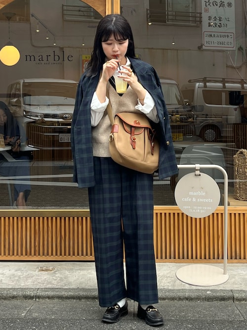 MHL. エムエイチエル ブラックベスト MHL.（エムエイチエル）の「COARSE COTTON LINEN（ベスト）」 - WEAR