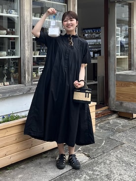 「アイテム（ワンピース/ドレス）」を使った、おはなさん（レディース・168cm）の夏コーディネート