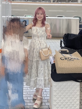 「アイテム（トートバッグ）」を使った、akaneさん（レディース・157cm・20代）の夏コーディネート