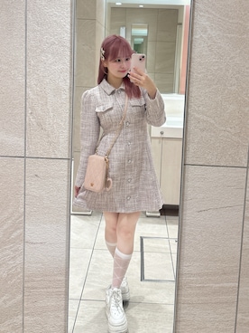 akaneさん（レディース・155cm）の春コーディネート